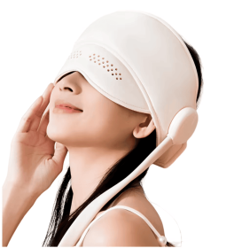 New Creative Sleep Aid Head Eye Massager Heating Pain Relief Relaxing Apparatusma Massage At Home