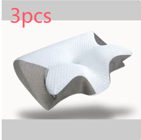 Pillow (Option: Pillow-Grey-3PCS)