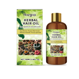Hoegoa Herbal Hair Oil Hydrates, Moisturizes, Nourishes The Scalp, Improves Dryness, Frizz And Hair Treatment (Option: Indescribable)